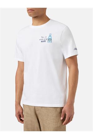 T-Shirt Portofino Man In Cotone Con Stampa Frontale MC2 SAINT BARTH | T-shirt | POT000104491L